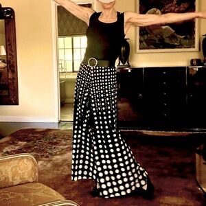 Polka Dot Palazzo Pants